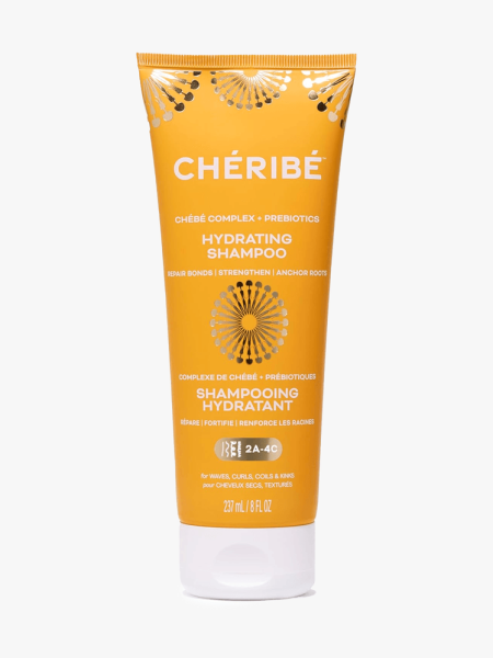 Chéribé Hydrating Shampoo in branded tube component on a light gray background
