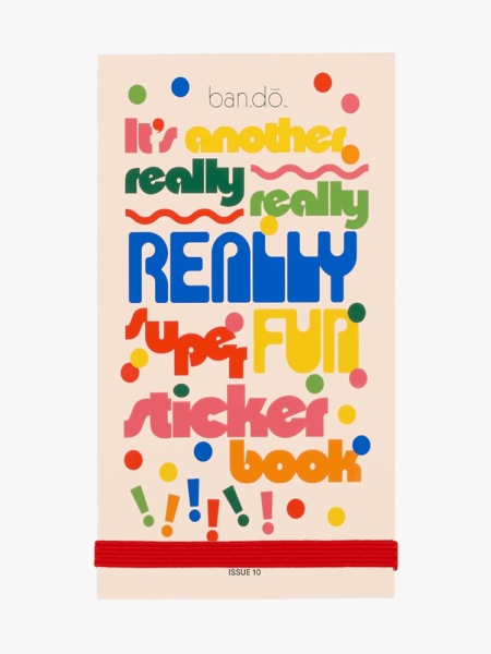 ban.do Sticker Book on a light gray background